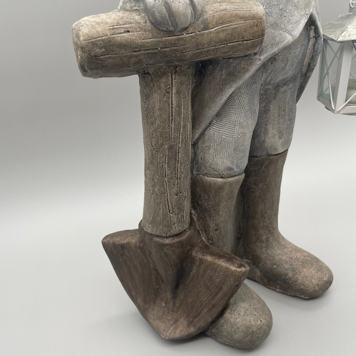 Deko Hase groß mit Laterne und Schaufel von Wimpelberg