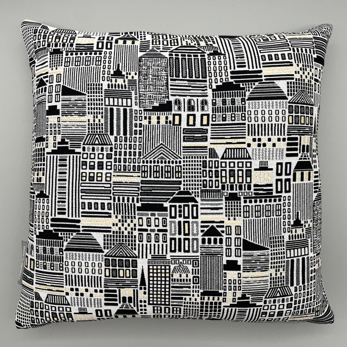 Kissenhülle Gobelin "Downtown" 40x40cm, 50x50cm | Kissenbezug 40x40cm von Wimpelberg