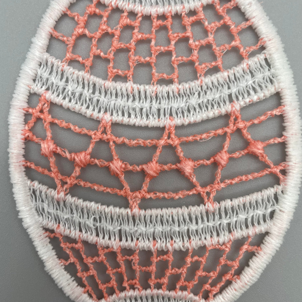 Plauener Spitze Fensterbild Ostern Osterei von Wimpelberg