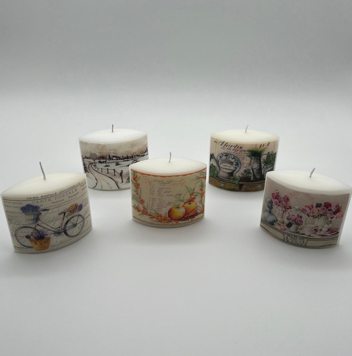 Geschenk Kerze - unterschiedliche Motive von Wimpelberg