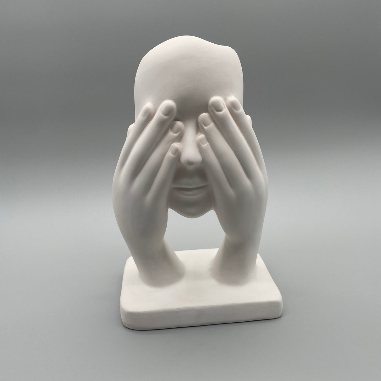 Keramik Figur "Gesicht" von Wimpelberg