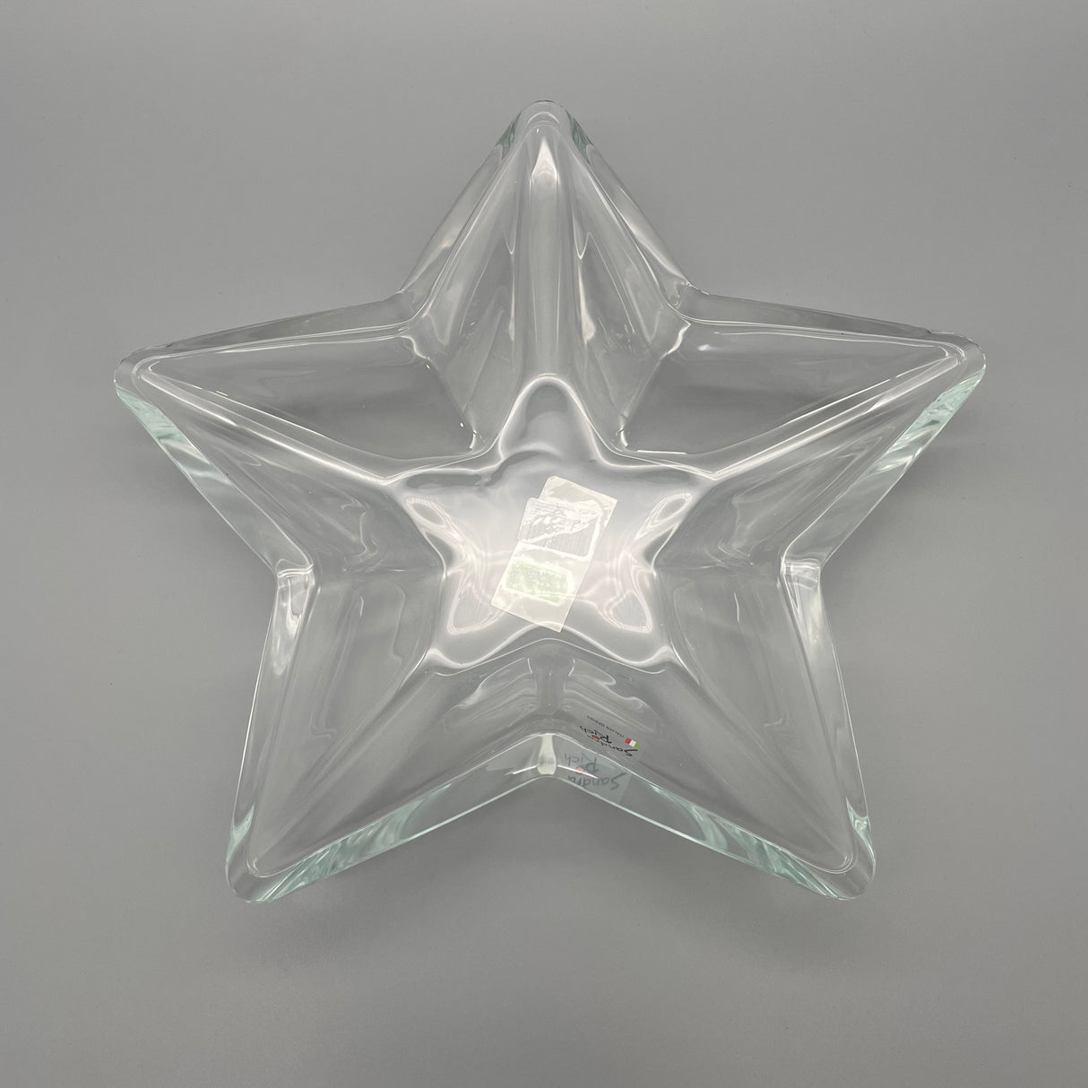 Sternschale aus Glas | Glasdeko von Wimpelberg