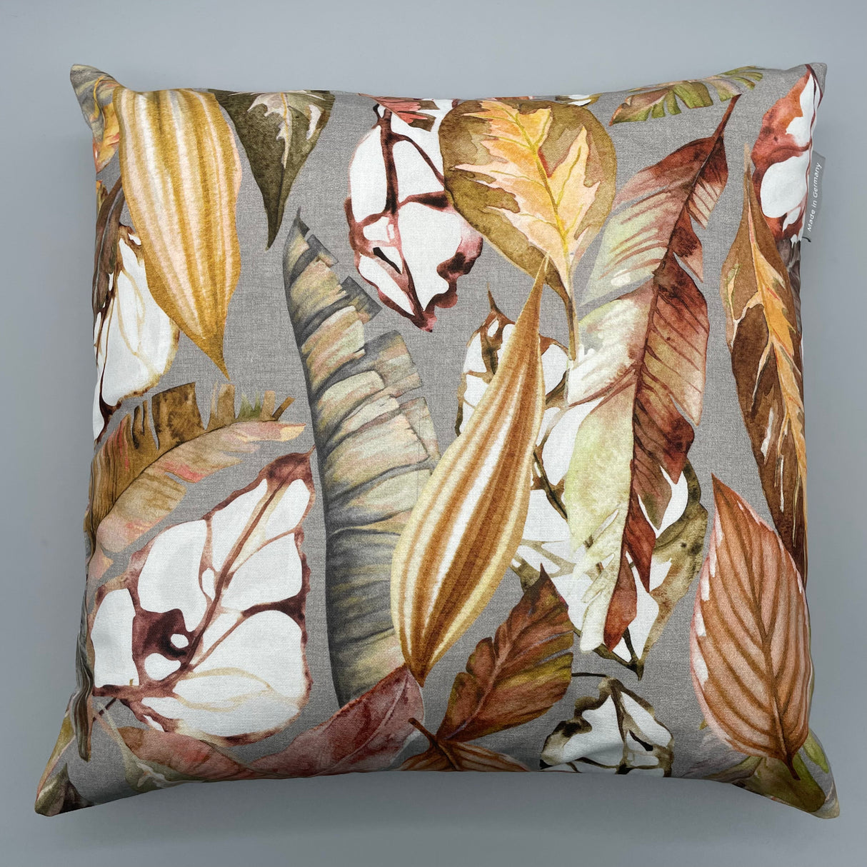 Kissenhülle "Blätterrauschen" 45x45 cm – 100% Baumwolle | Herbstdeko von Wimpelberg