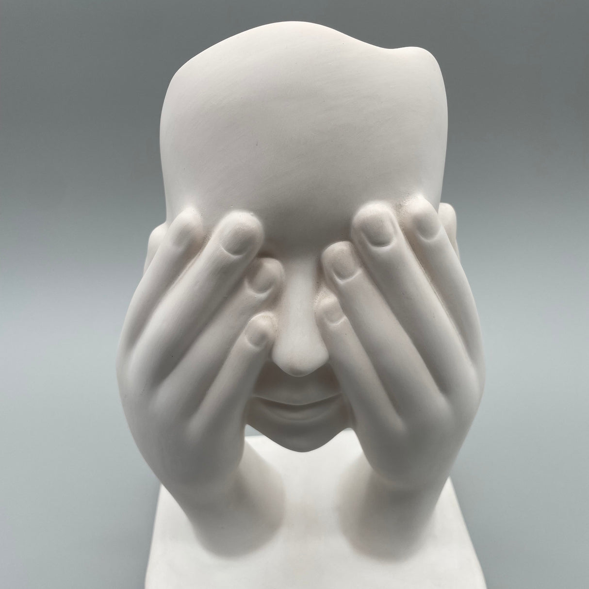 Keramik Figur "Gesicht" von Wimpelberg