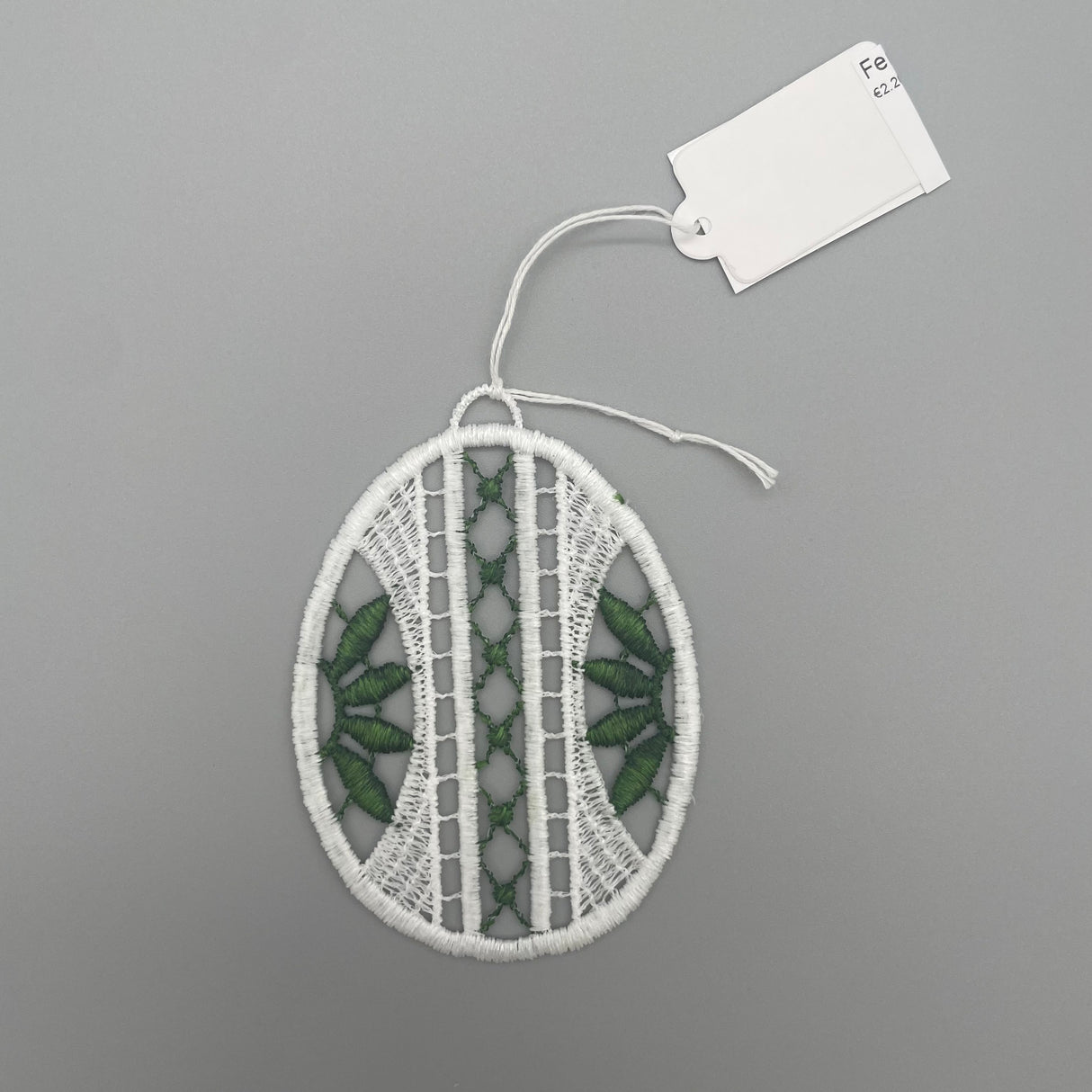 Plauener Spitze Fensterbild Ostern Osterei von Wimpelberg