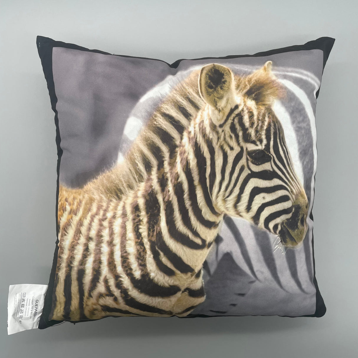 Kissenbezug Tiermotive - 40x40 Zebra von Wimpelberg