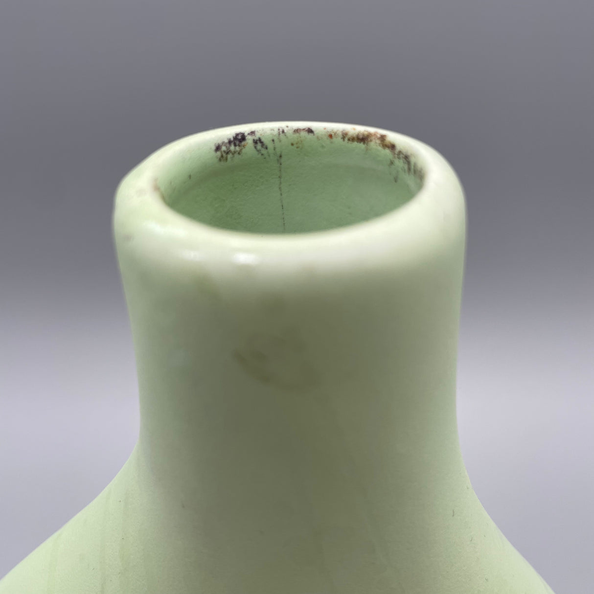 Vase Keramik grün von Wimpelberg