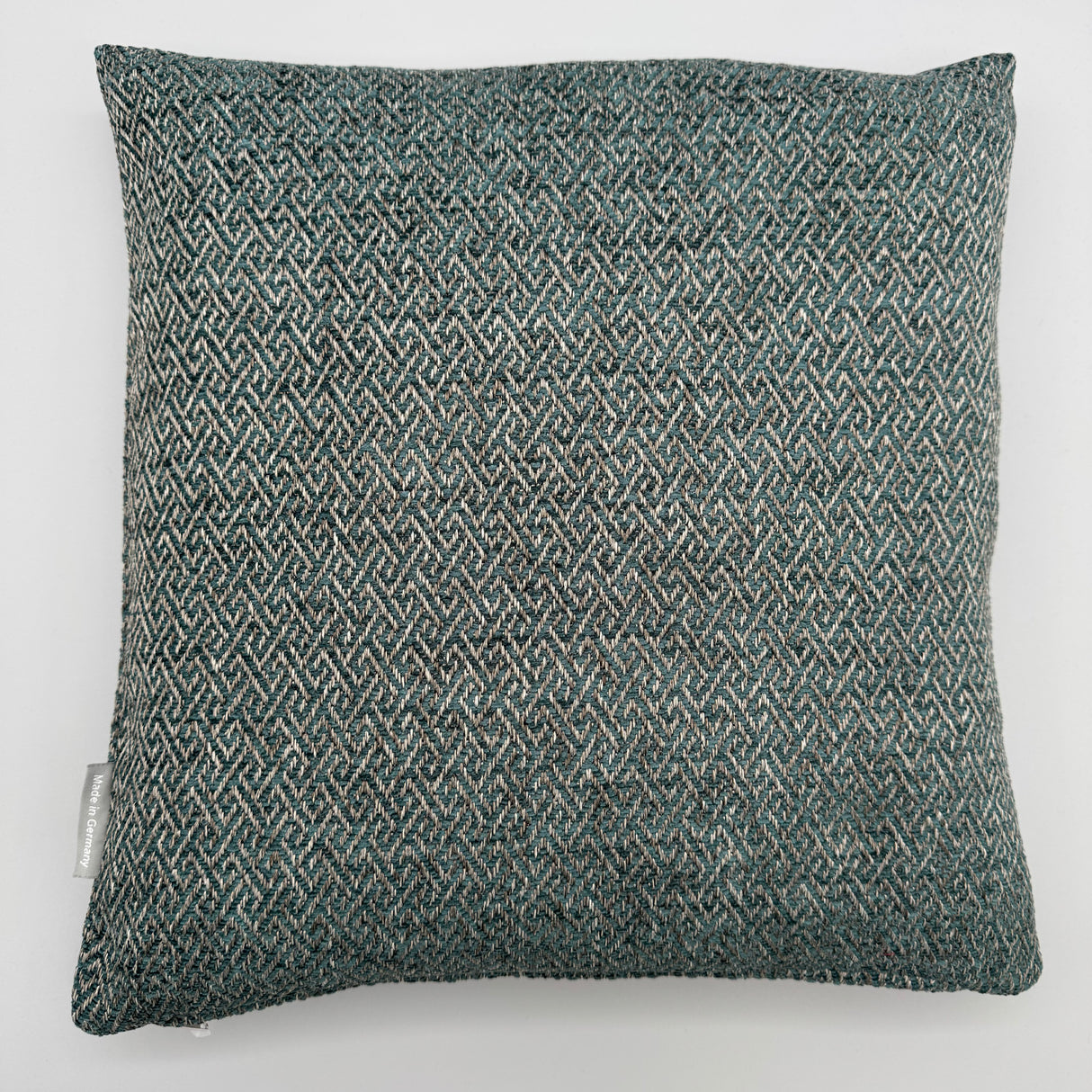 Kissenhülle "Rubiana" 45x45 cm – Elegantes Design in Rose, Blaugrau und Petrol von Wimpelberg