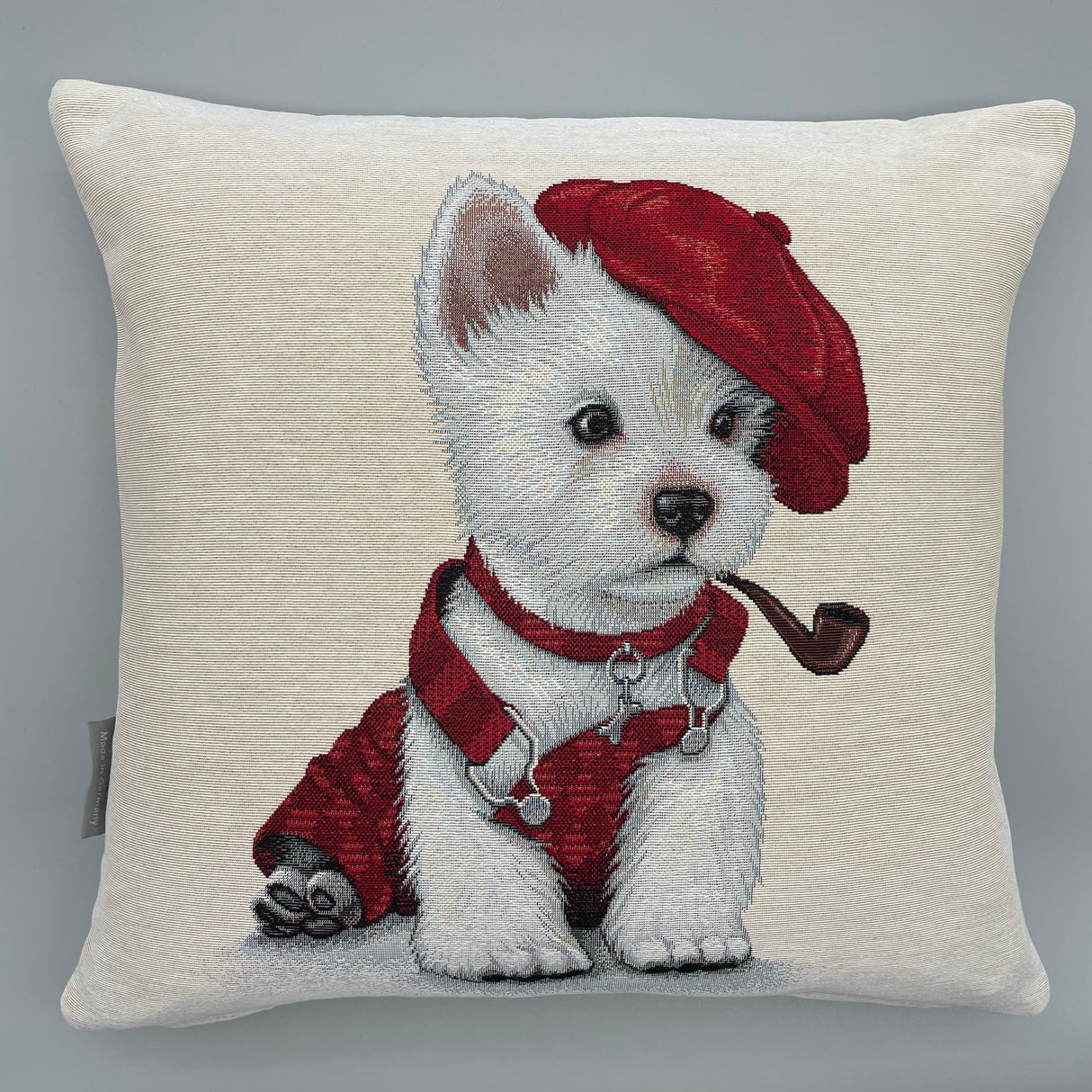 Kissenhülle Gobelin Sherlock 45x45cm | Kissenbezug Gobelin von Wimpelberg