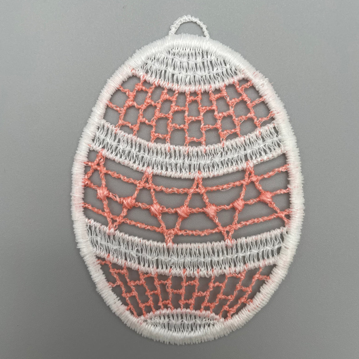 Plauener Spitze Fensterbild Ostern Osterei von Wimpelberg