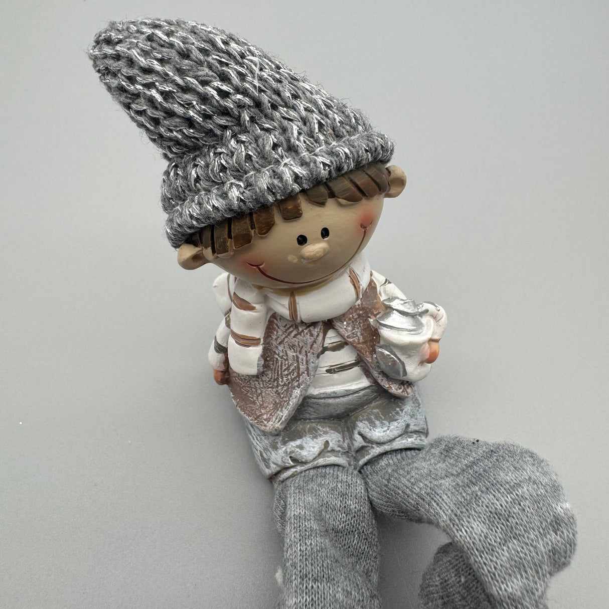 Kantenhocker "Winterkind" – Winterliche Dekofigur 20 cm Formano Deko von Wimpelberg