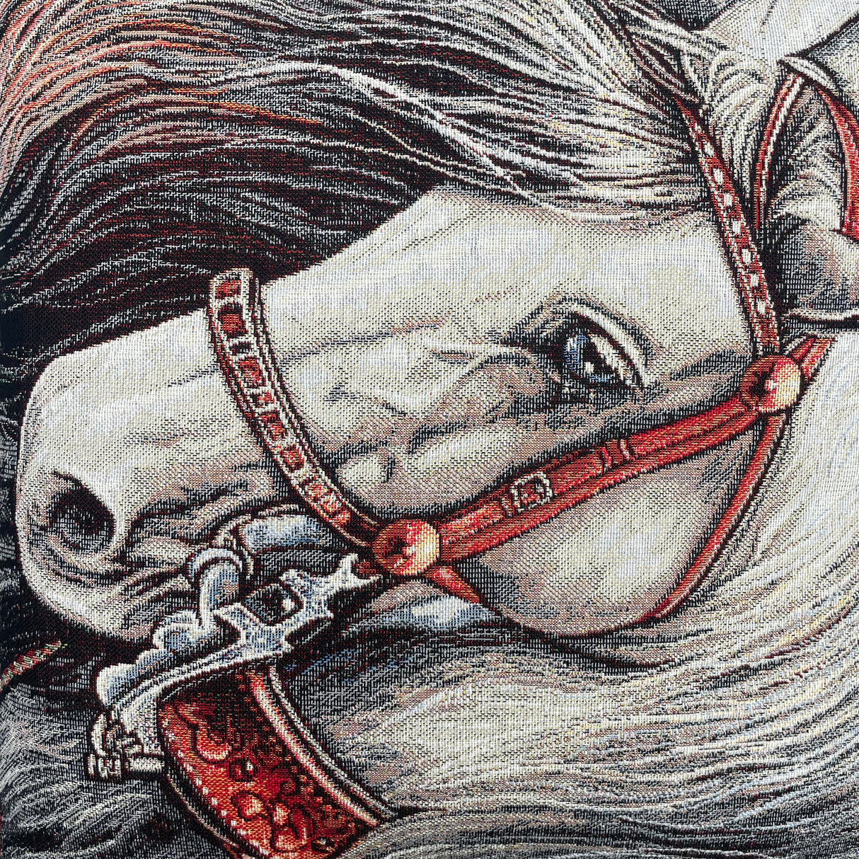 Kissenbezug Pferd/Pegasus - 45x45cm von Wimpelberg