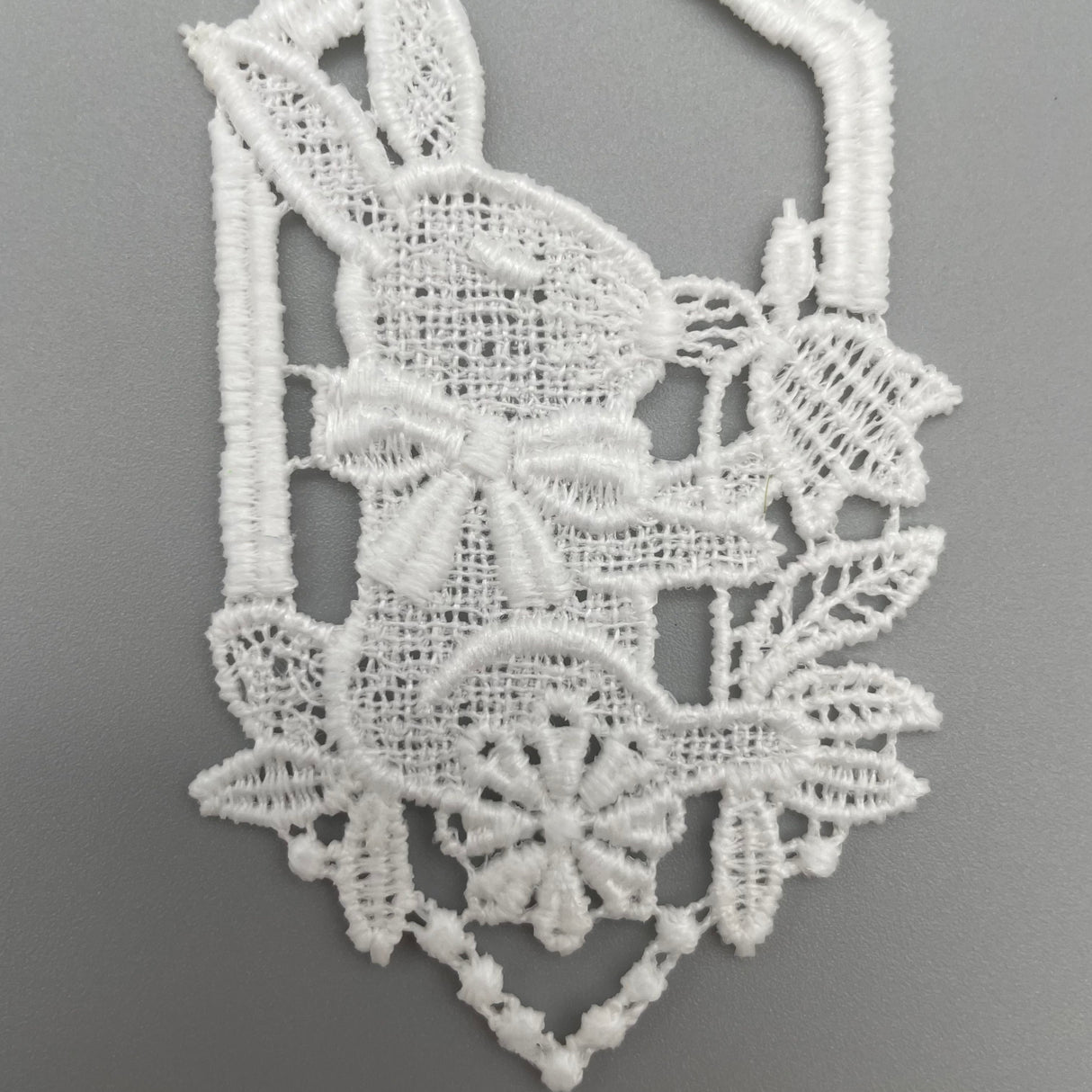 Plauener Spitze Fensterbild Ostern Osterhase von Wimpelberg