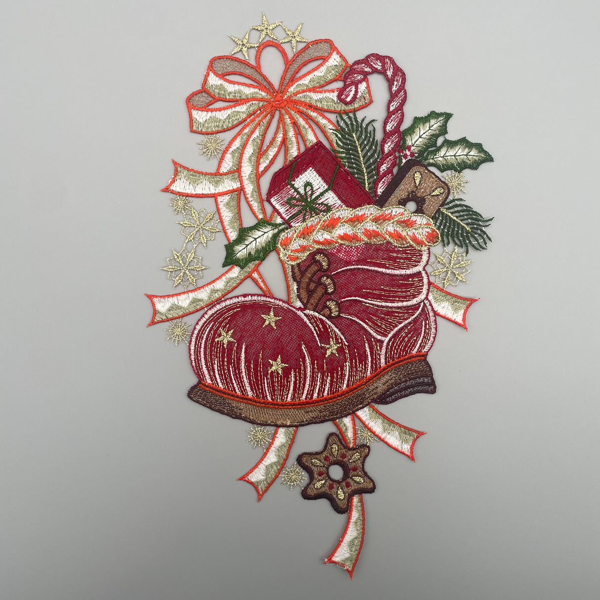 Fensterbild Weihnachten zum aufhängen Stiefel von Wimpelberg