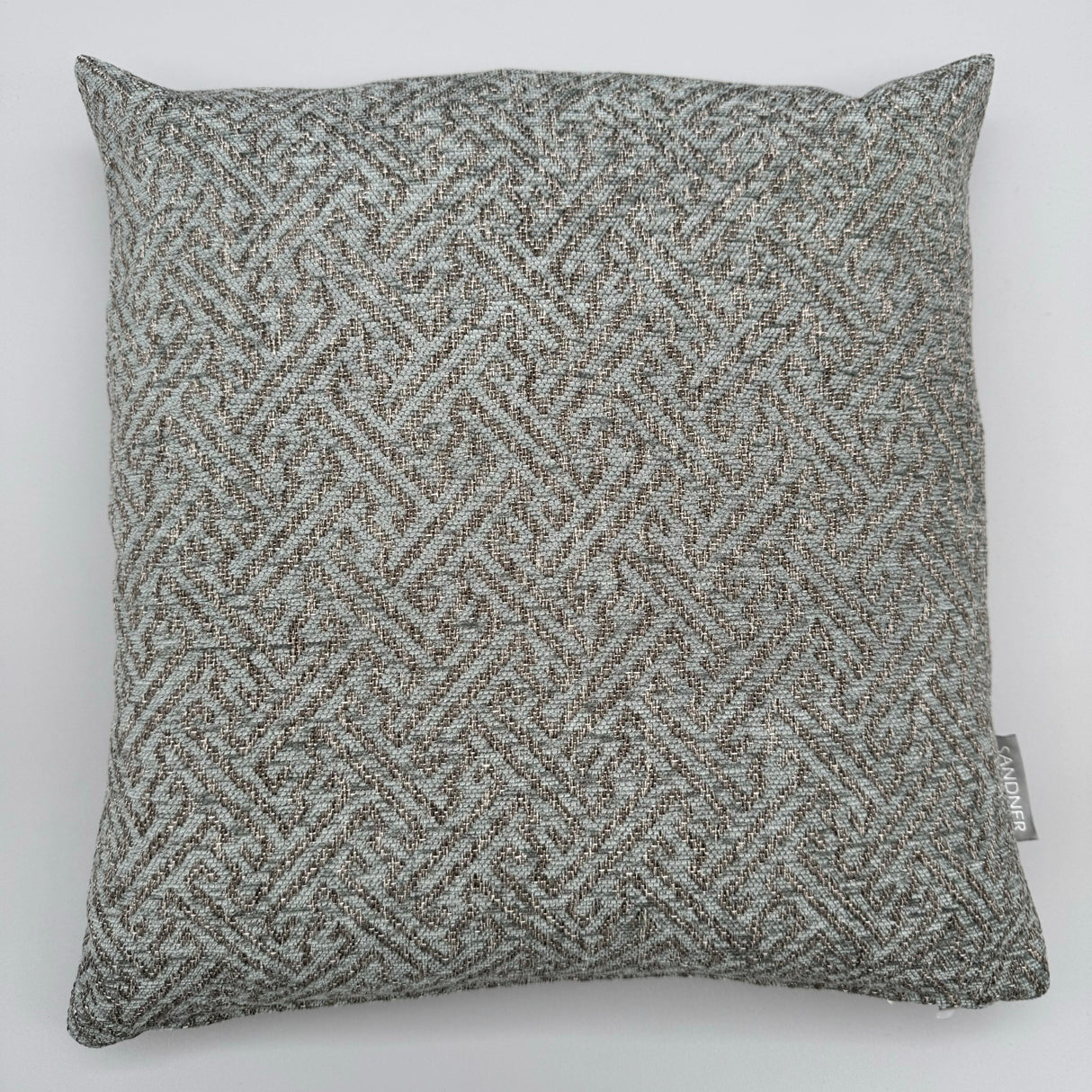 Kissenhülle "Rubiana" 45x45 cm – Elegantes Design in Rose, Blaugrau und Petrol von Wimpelberg