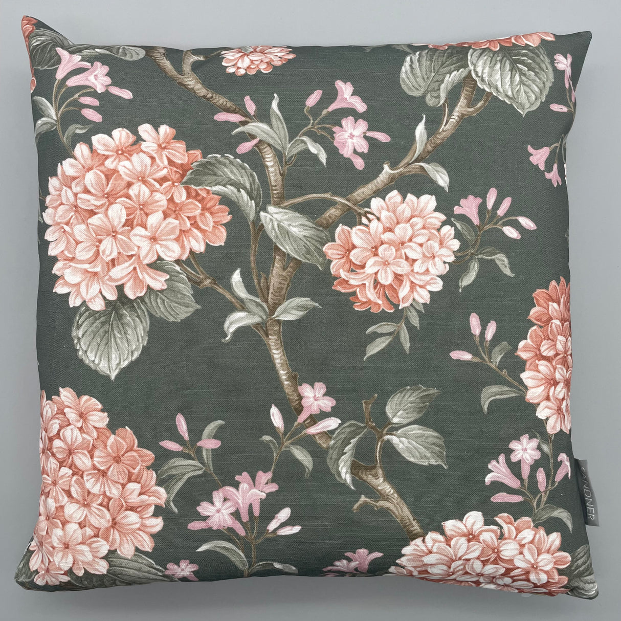 Baumwolle Kissenbezug Blume - 45x45cm von Wimpelberg