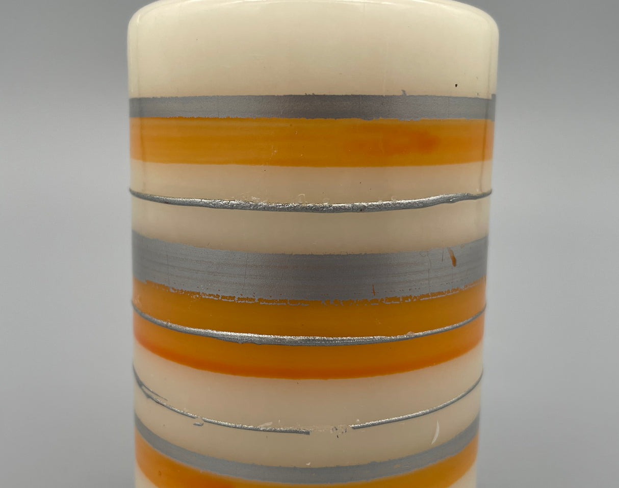 Kerze "Streifen" von Wimpelberg