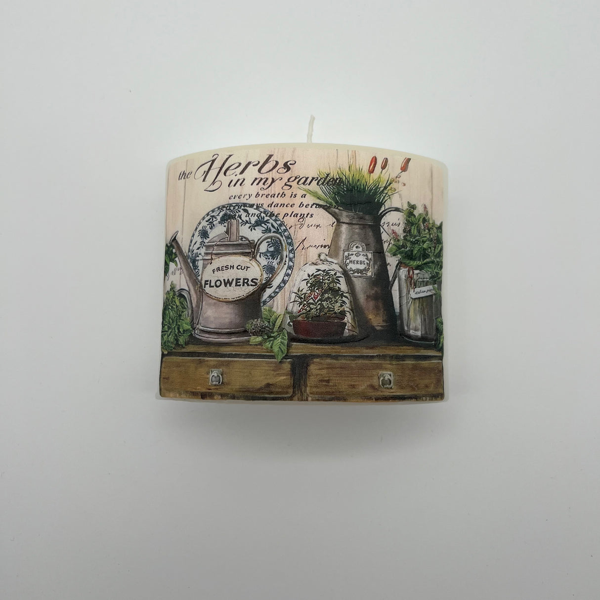 Geschenk Kerze - unterschiedliche Motive Herbst von Wimpelberg