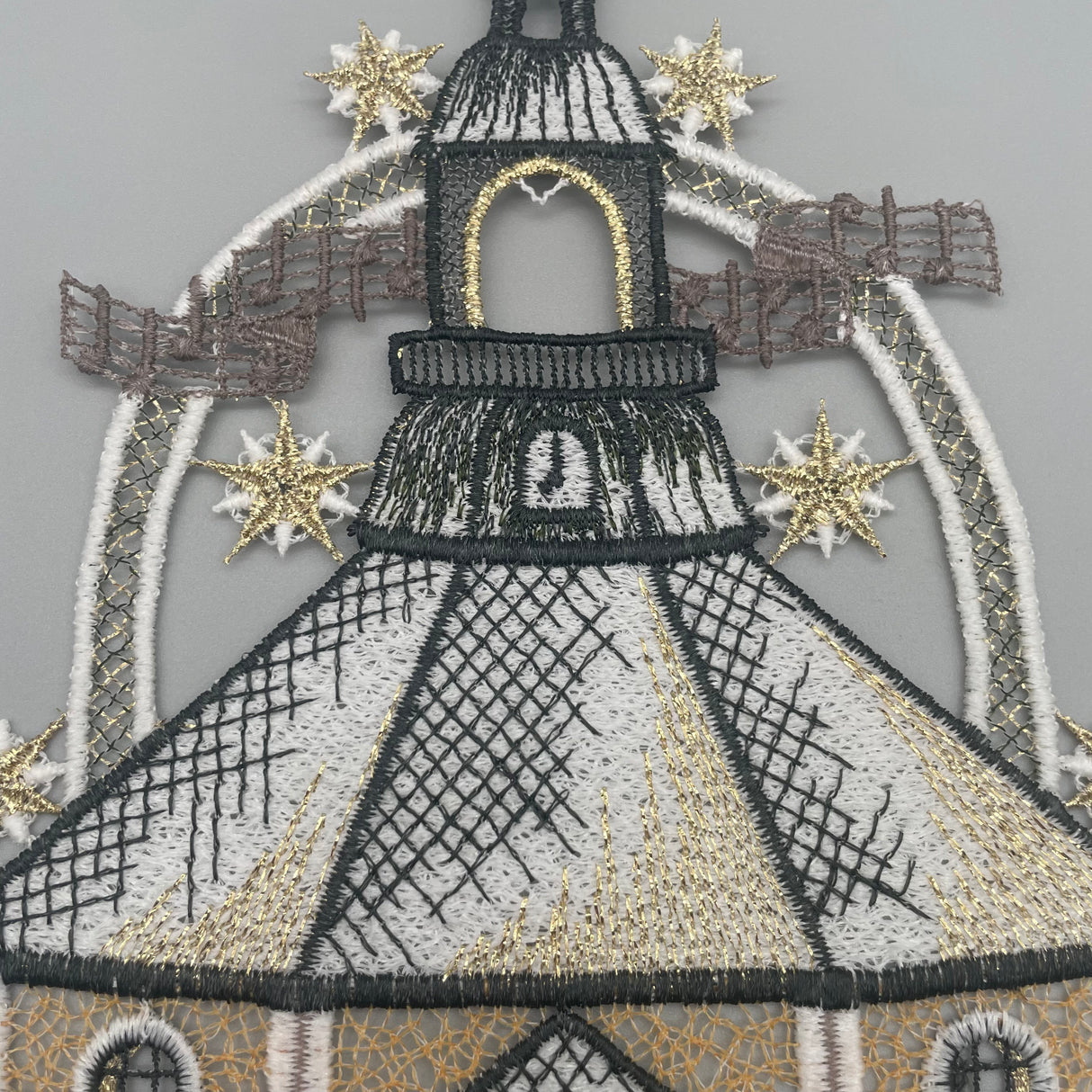 Fensterbild Weihnachten zum aufhängen Kirche von Wimpelberg