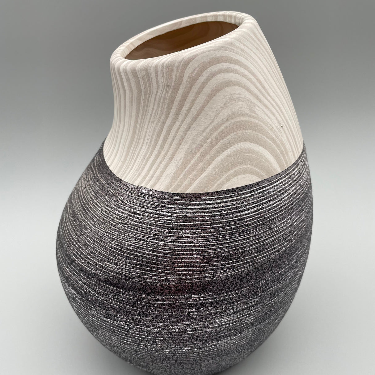 Keramik Deko Vase - matt von Wimpelberg