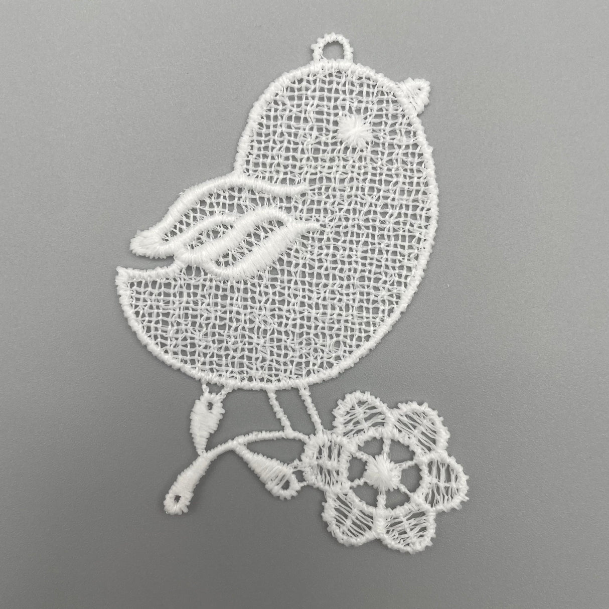 Fensterbild Frühling Vogel zum aufhängen von Wimpelberg