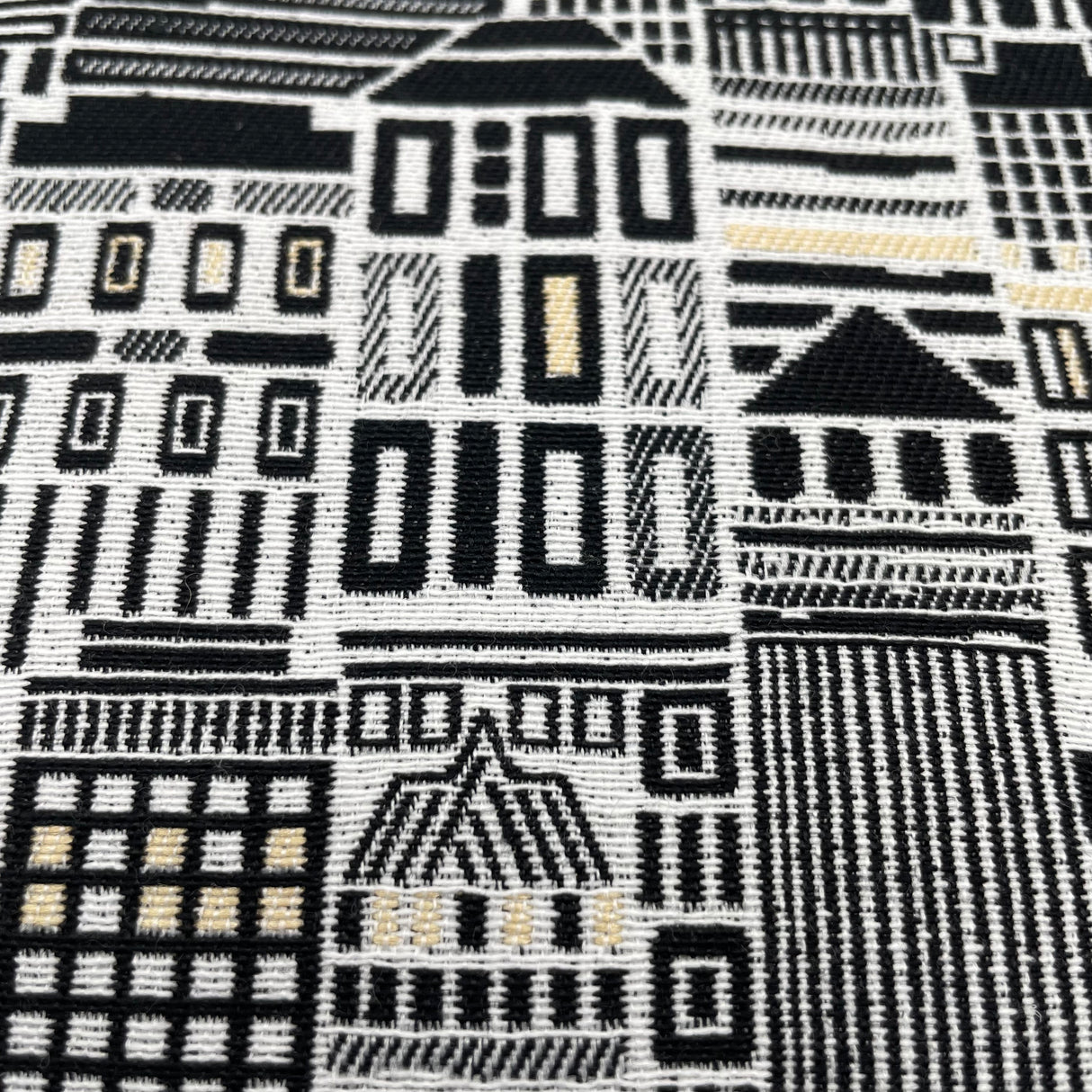 Kissenhülle Gobelin "Downtown" 40x40cm, 50x50cm | Kissenbezug von Wimpelberg