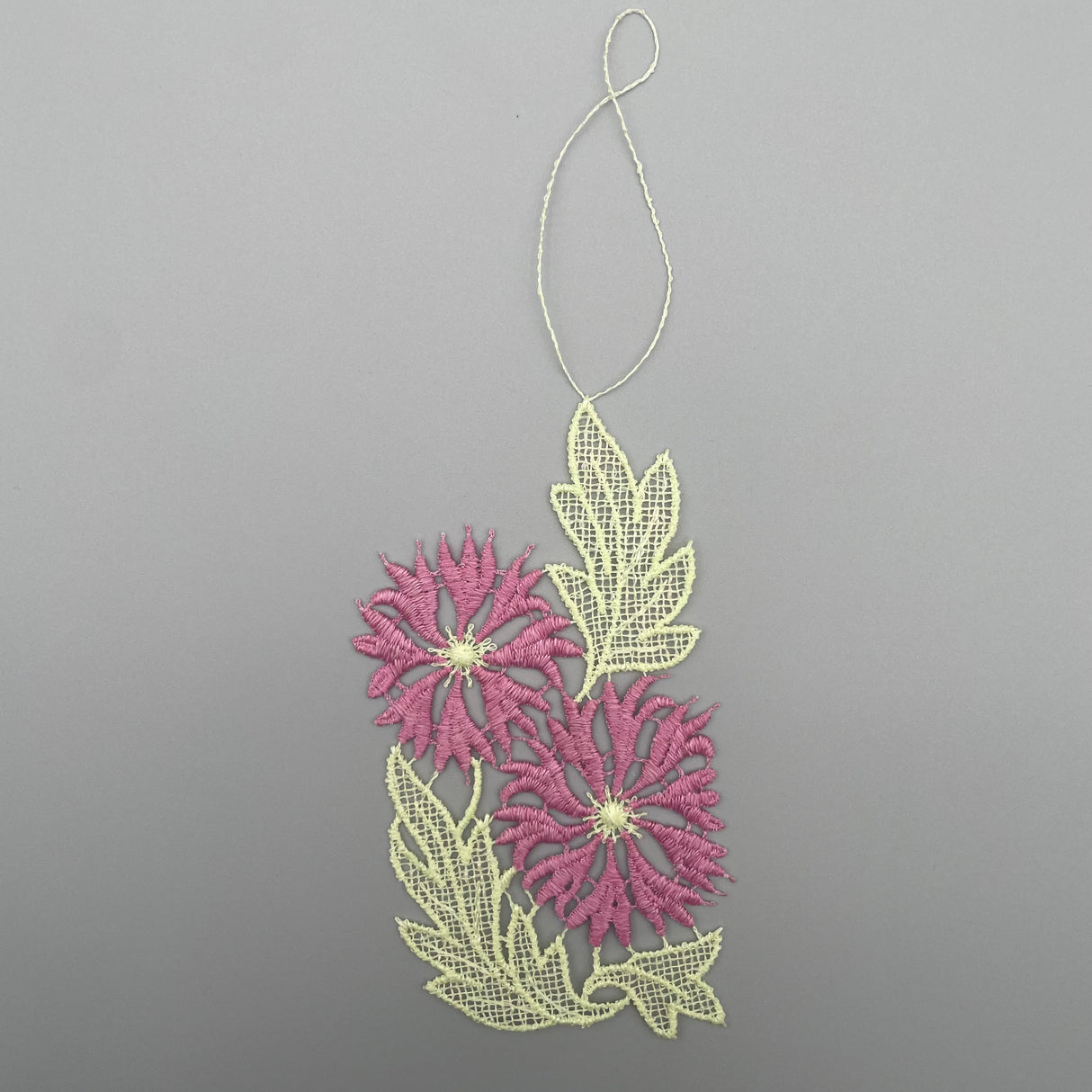 Fensterbild Frühling zum Aufhängen pink von Wimpelberg