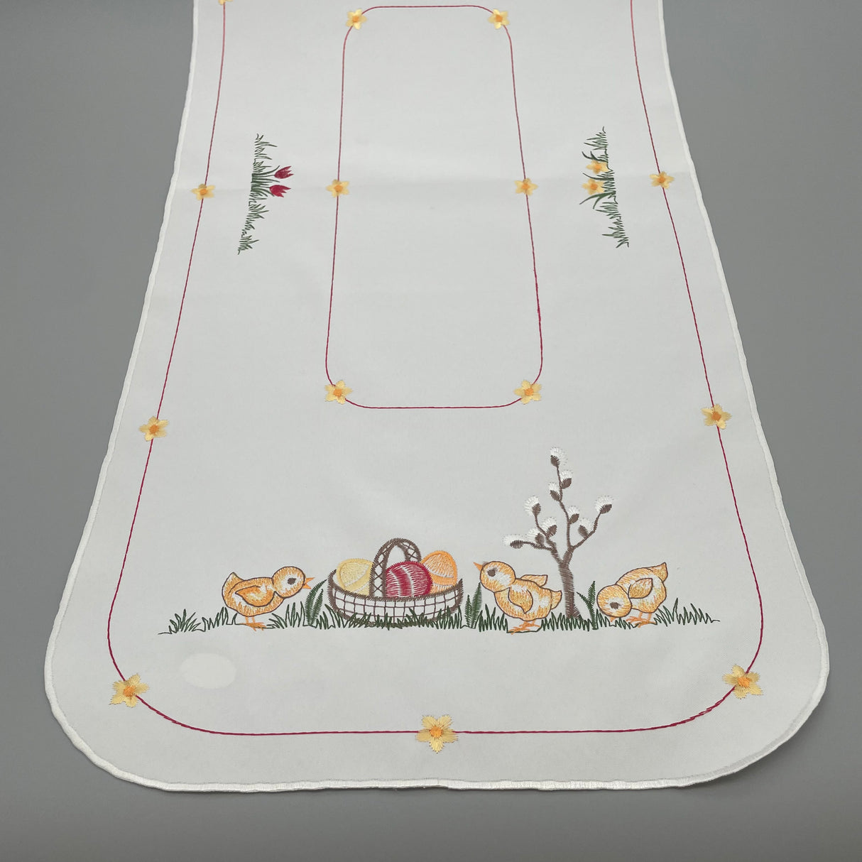 Osterläufer 40x85cm Küken | Frühlingsdeko von Wimpelberg