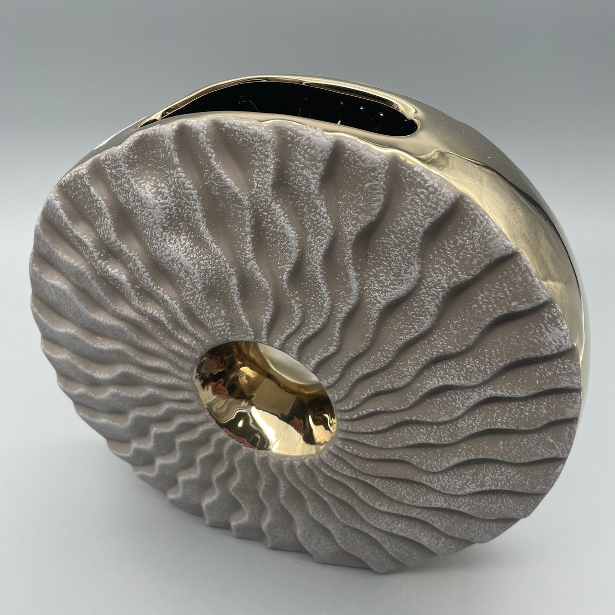 Keramik Vase rund von Wimpelberg