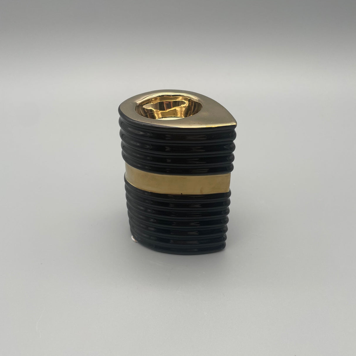 Leuchter "Palm" schwarz-gold von Wimpelberg