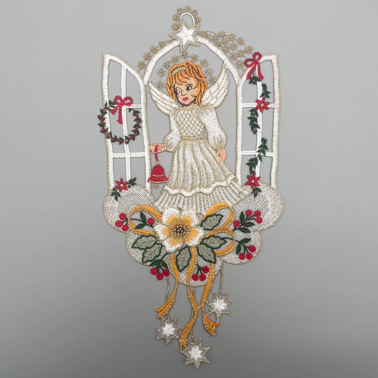 Fensterbild Weihnachten zum aufhängen Engel von Wimpelberg