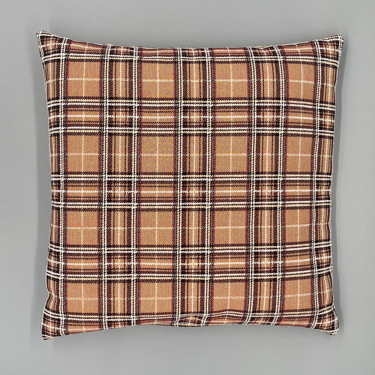 Kissenhülle "Life" - 40x40cm braun von Wimpelberg