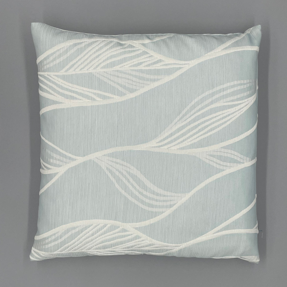Kissenhülle "Kalua" - 40x40cm hellblau von Wimpelberg