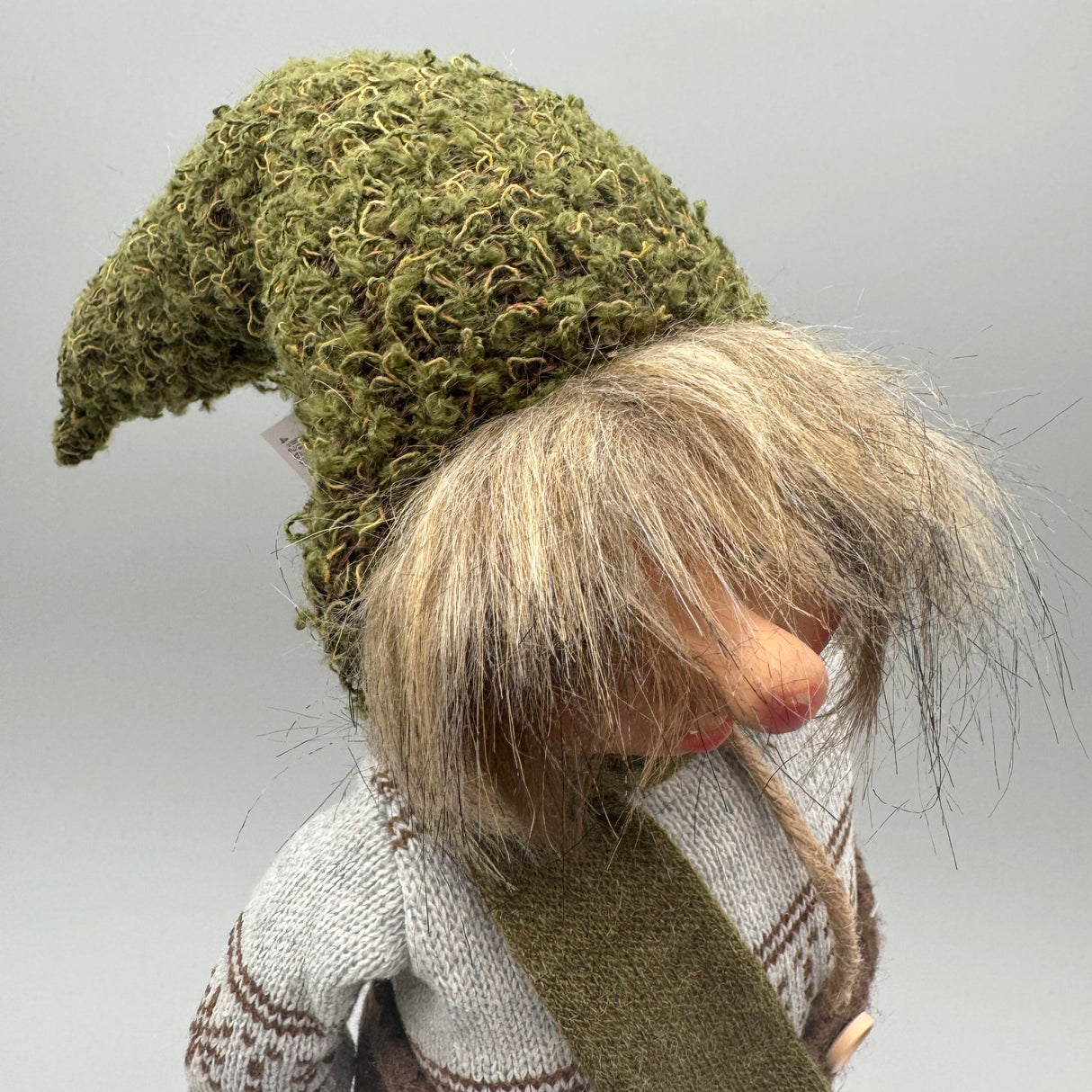 Deko Weihnachten - Wichtel Frau und Wichtel Mann Deko Grün von Wimpelberg