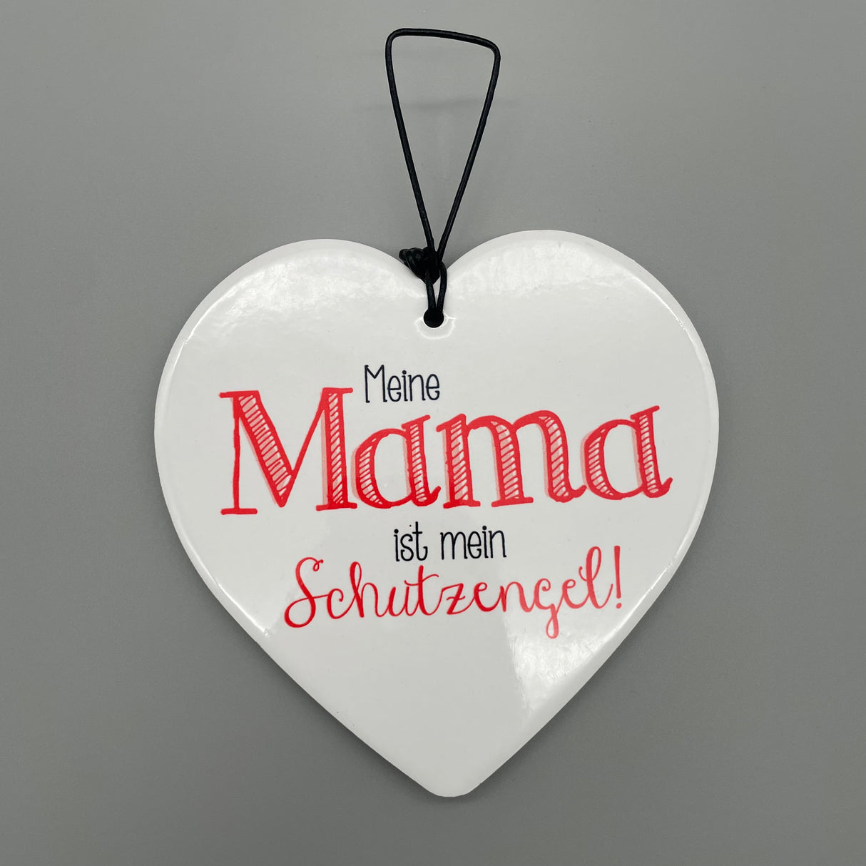 Herz Anhänger - unterschiedliche Sprüche | Deko Hängend Geschenk Mama 2 von Wimpelberg