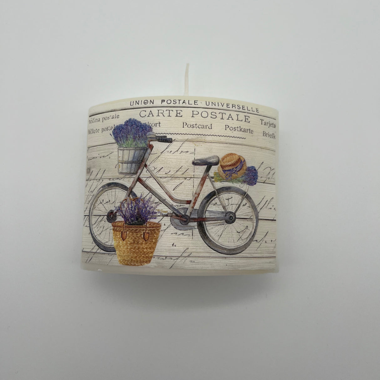 Geschenk Kerze - unterschiedliche Motive Fahrrad von Wimpelberg