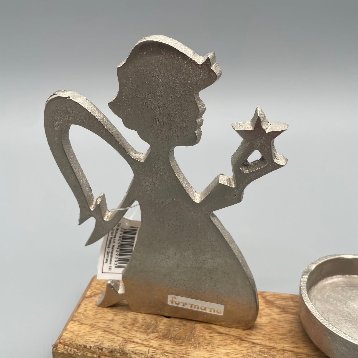 Teelichtleuchter aus Mango Holz von Wimpelberg