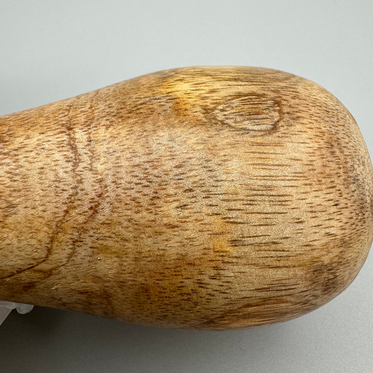 Deko-Pilz aus Mangoholz mit roter Emaillefarbe – 18x13cm | Herbstdeko von Wimpelberg