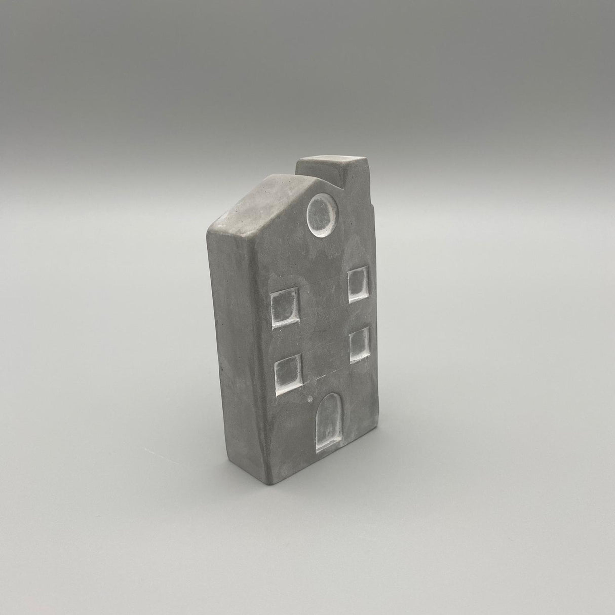 Deko Häuser, Bäume & Tablett – Set aus Zementstein | Dekoidee Set von Wimpelberg