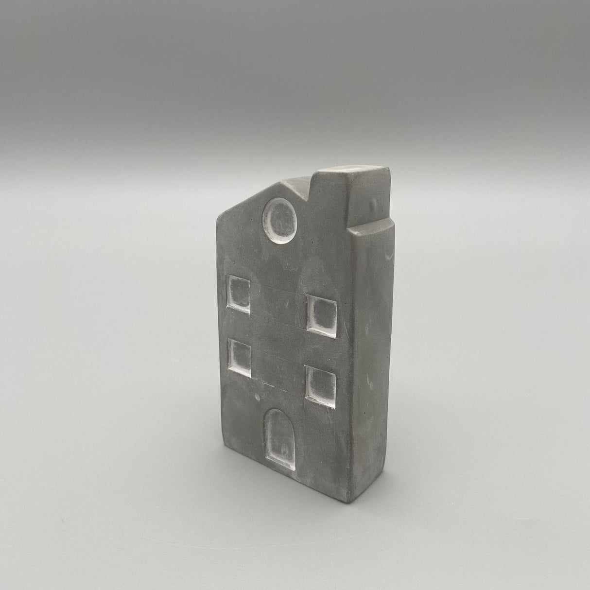 Deko Häuser, Bäume & Tablett – Set aus Zementstein | Dekoidee Set von Wimpelberg