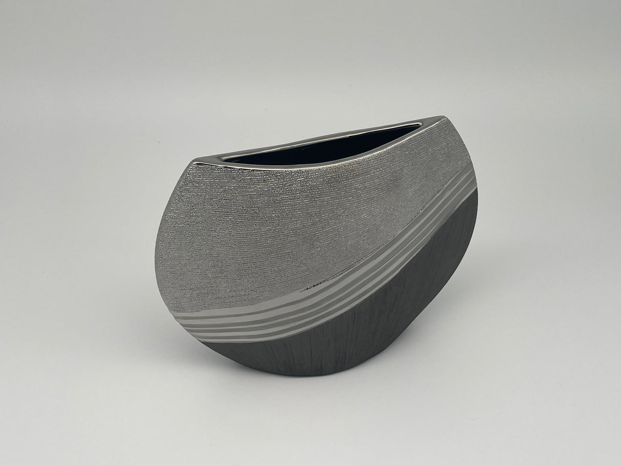 Vase "Silverline" - groß von Wimpelberg