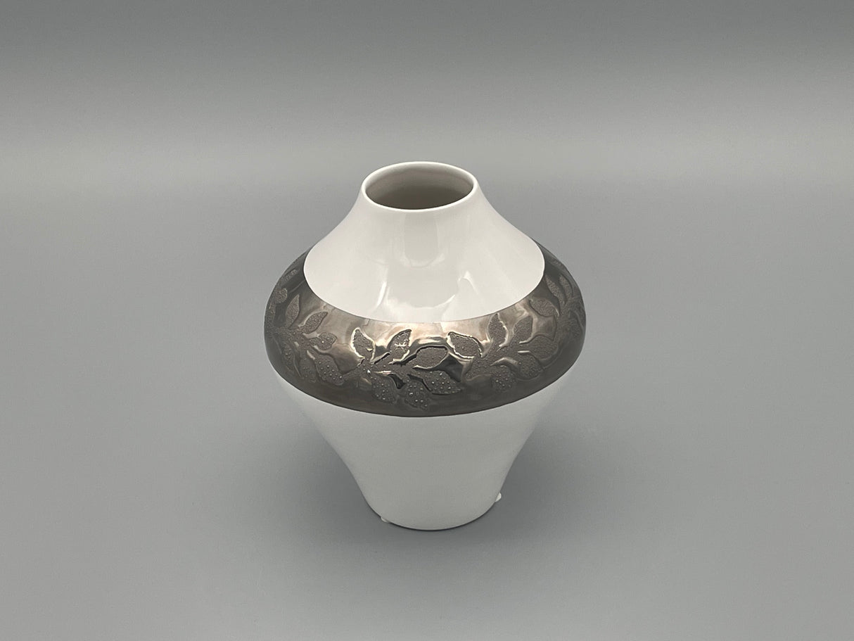 Vase "Silberblütenzauber" von Wimpelberg