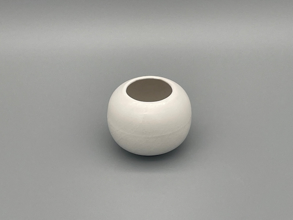 Designvase "Bianco-Rundung" von Wimpelberg