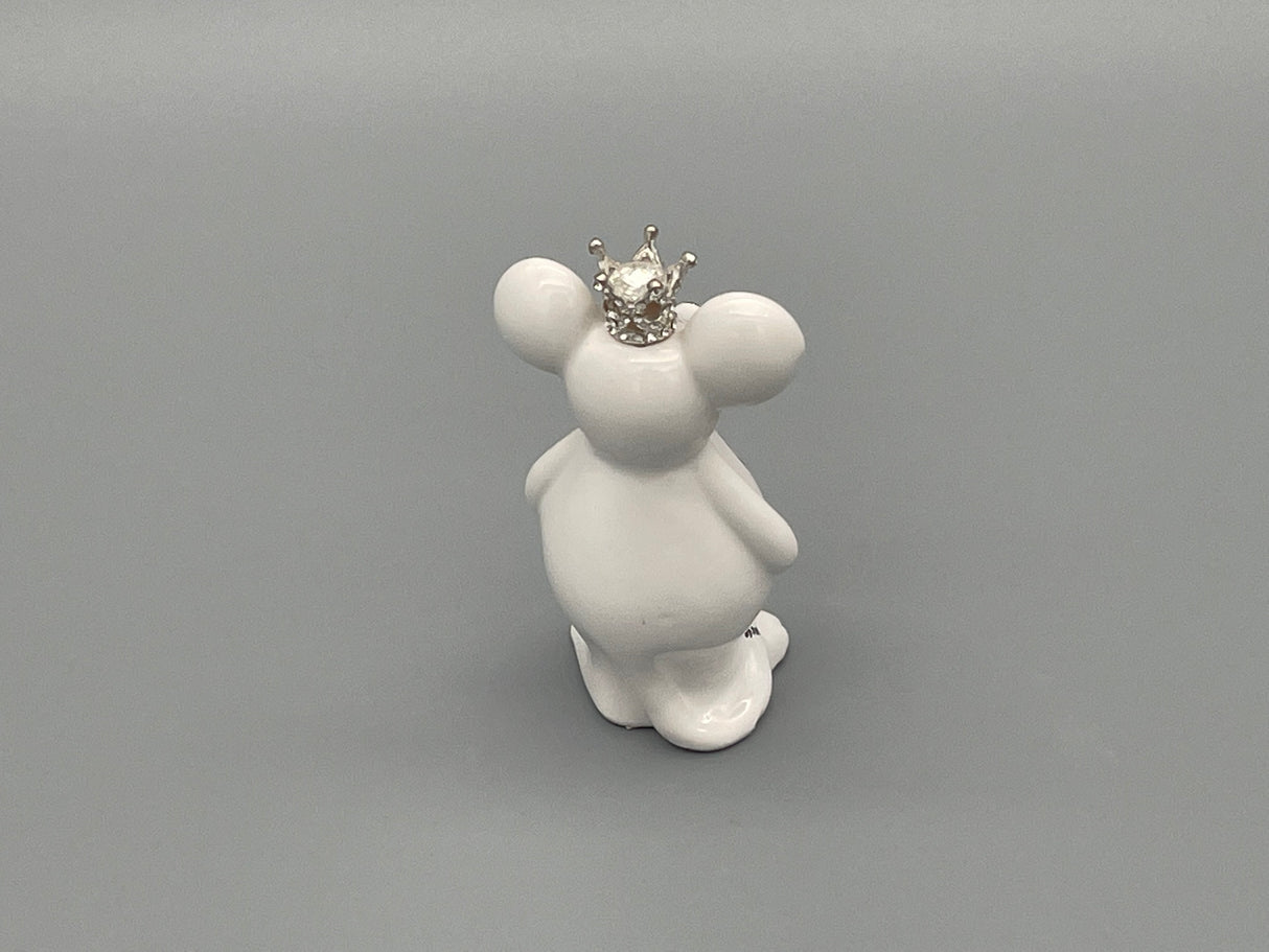 Maus mit Krone "love" von Wimpelberg