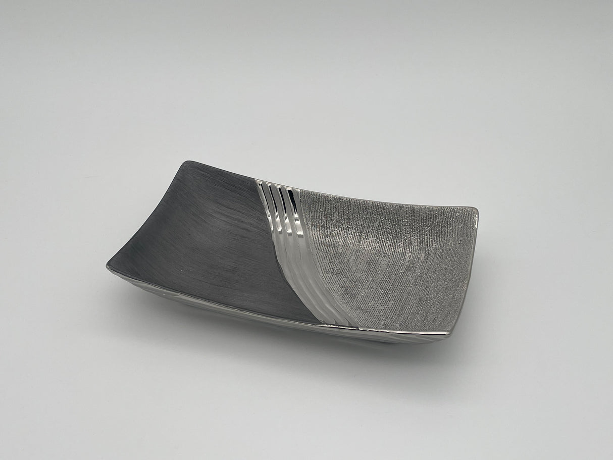 Designplatte "Silverline" - rechteckig von Wimpelberg