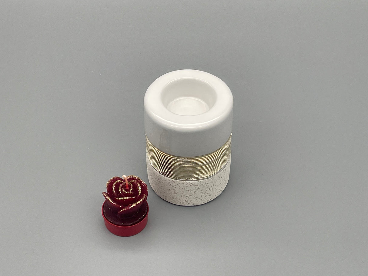 Teelichtlicht "Goldband" von Wimpelberg