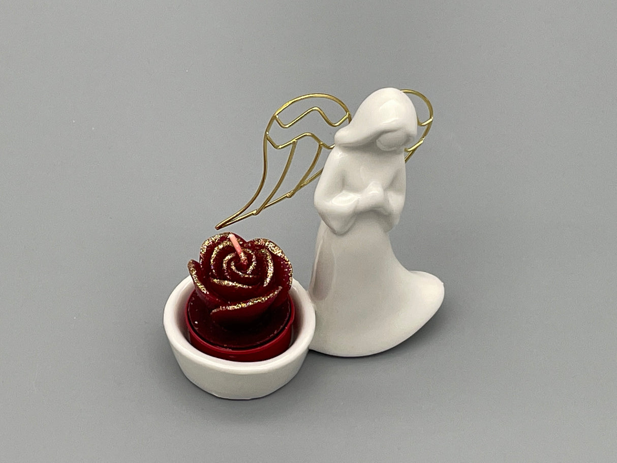 Teelichtleuchte "Engel" von Wimpelberg