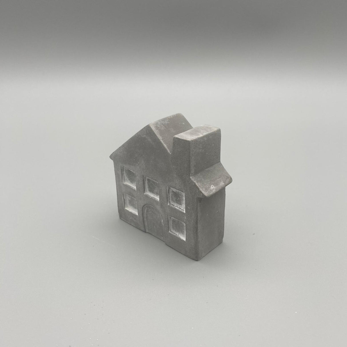 Deko Häuser, Bäume & Tablett – Set aus Zementstein | Dekoidee Set von Wimpelberg