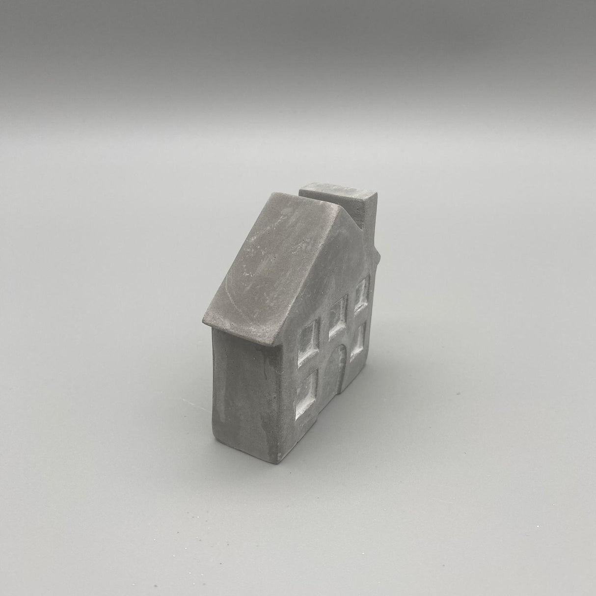 Deko Häuser, Bäume & Tablett – Set aus Zementstein | Dekoidee Set von Wimpelberg