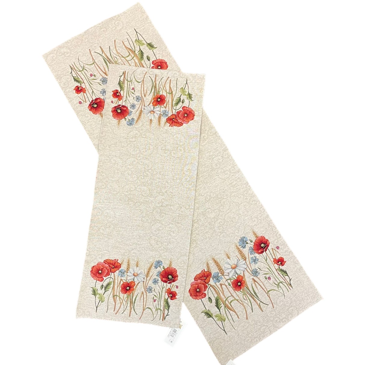 Läufer Gobelin "Mohnidylle" | Tischdeko für den Frühling von Wimpelberg